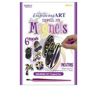Royal and Langnickel Holographic Engraving Art Magnets - Tropical Fun