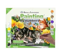 Royal and Langnickel Junior Large Paint by Number Kit 15.25 inch x 11.25 inch - Kitten Play