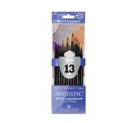 Royal and Langnickel Majestic Premium Round Brush Set (Pack of 13)
