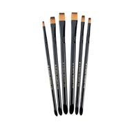 Royal and Langnickel Majestic Premium Shader Brush Set (Pack of 6),Black