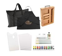 Royal and Langnickel Oil Painting Art Easel Set, Blue/White