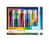 Royal and Langnickel Round/ Flat Chubby Early Learning Brush Set (Pack of 24)