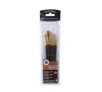 Royal and Langnickel RSET-9161 Taklon Variety Brush Set - Gold (Pack of 6)