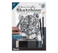 ROYAL BRUSH MANUFACTURING Sketch Made Easy KIT CLAWDIA, Black, One Size