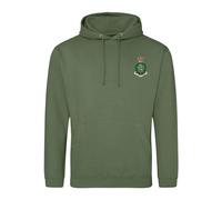 Royal Army Medical Corps Embroidered Men's Hoodie British Army Insignia MOD Hooded Sweatshirt Embroidery ** 9 Colours Available ** (UK, Alpha, 4XL, Regular, Regular, Military Green)