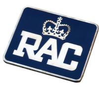 Royal Automobile Club car grille badge - Rectangular RAC