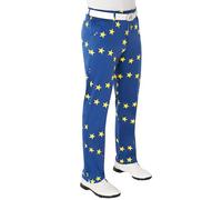 Royal & Awesome Eurostar Bright Mens Golf Trousers - 42W/ 34L
