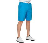 Royal & Awesome Funny Mens Golf Shorts, Blue Bright Stretch Cotton, Golf Shorts for Men, Waist 34