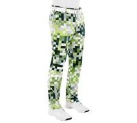 Royal & Awesome Funny Mens Golf Trousers, Pixel Perfect Crazy Patterned Stretch, Golf Pants for Men, Waist 36 Leg 34