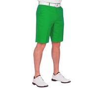 Royal & Awesome Men's Green Golf Shorts, Tailored Chino Golf Shorts, Smart Men's Shorts, Funny Bright Green Design, 38 Waist