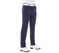 Royal & Awesome Men's Slim Fit Navy Blue Golf Trousers, Tapered Tech Design, Stylish Golf Wear, 44" Waist, 34" Leg