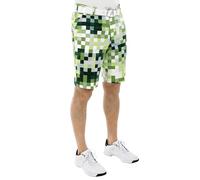 Royal & Awesome Pixel Perfect Men's Golf Shorts, Funny UK Men's Golf Apparel, Stylish Golf Shorts for Men, 30 Waist