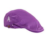 Royal & Awesome Purple Patch Funny Golf Flat Cap, Bold Purple Novelty Golf Hat for Men, One Size