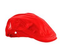 Royal & Awesome Reddy Golf Funny Golf Flat Cap, Bold Red Novelty Golf Hat for Men, One Size