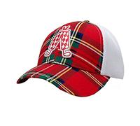 Royal & Awesome Stewart Tartan Golf Baseball Cap, Bold Tartan Golf Baseball Hat for Men, Comfortable On-Course Headwear, One Size