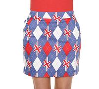 Royal & Awesome Trew Brit Womens Golf Skort