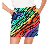 Royal & Awesome Wild Ones Womens Golf Skort,Wild Ones,UK 8