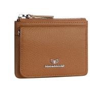 Royal Bagger Genuine Leather Women's Coin Purse - RFID Blocking Small Wallet, Casual Zipper Change Pouch for Daily Use 3200, Brown, Casual