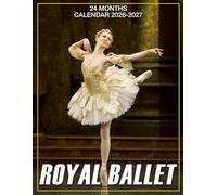 Royal Ballet Calendar 2026 - 2027: Two Year Planner from 2026 to 2027 with Holiday Reminders for White Elephant Fun and Daily Use