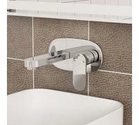 Royal Bathrooms Cassellie Filo Wall Mounted Basin Mixer Tap Elegant Design - Chrome