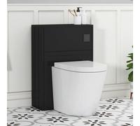 Royal Bathrooms Elmore 550mm Matt Nocturne Black Btw Wc Toilet Unit