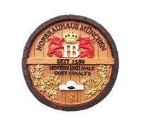 Royal Beer House Munich Germany Refrigerator Magnet Travel Souvenir Fridge Decoration 3D Magnetic Sticker Hand Painted Craft Collection