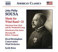 Royal Birmingham Wind/Brion - John Philip Sousa: Music for Wind Band, Vol. 21
