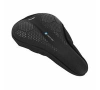 Royal black bike seat cover with memory foam medium (270x190mm) 160g