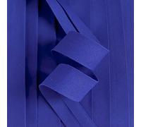 Royal Blue 25mm Wide Bias Binding Edge Tape - Pre-Folded - Poly Cotton - 25 Metre Full ROLL