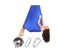 (Royal Blue, 280*150CM) Therapy Swing Kids Cuddle Hammock With Autism Adhd Outdoors Aspergers Sensory
