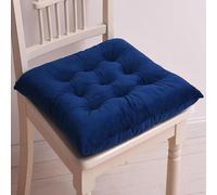 Royal Blue Chair Cushions for Dining Chairs2 Pack NonSlip Seat Cushions with Ties Washable Kitchen Chair Pads for Dining Room Comfort and Style