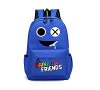 (Royal Blue) Rainbow Friends Backpack Mochila Kids Capacity Bags