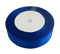 Royal Blue Satin Ribbon 1" Inch 25mm 22 Mtrs Satin Gift Wrap Ribbon, Ribbons for Gift Wrapping, Christmas Ribbon, Gift Wrapping Ribbon for Crafting, Wedding Party Decor