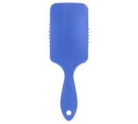 Royal Blue Solid Color Pure Plain antistatic thick hair brush Designed scalp massage for thin hair with Ergonomic handle cepillo para definir rizos