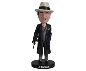 Royal Bobbles Al Capone Scarface Infamous American Gangster & Crime Boss Collectible Bobblehead Statue
