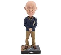 Royal Bobbles Better Call Saul Mike Ehrmantraut Bobblehead, Premium Polyresin Lifelike Figure, Unique Serial Number, Exquisite Detail