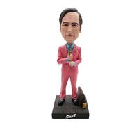 Royal Bobbles Better Call Saul, Saul Goodman Bobblehead, Premium Polyresin Lifelike Figure, Unique Serial Number, EXquisite Detail,Pink,8 inches