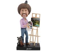 Royal Bobbles Bob Ross Bobblehead, Premium Polyresin Lifelike Figure, Unique Serial Number, Exquisite Detail