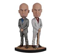 Royal Bobbles Breaking Bad The Cousins - Better Call Saul - 8.4” Tall - Collectible Bobblehead Statue
