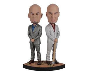 Royal Bobbles Breaking Bad The Cousins - Better Call Saul - 8.4” Tall - Collectible Bobblehead Statue