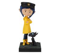 Royal Bobbles Coraline with The Cat - 6.5 Inches Tall - Collectible Bobblehead Statue