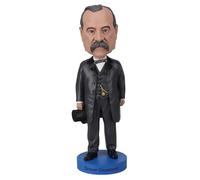 Royal Bobbles Grover Cleveland 22nd & 24th President of The United States Collectible Bobblehead Statue