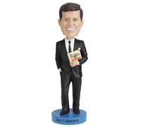 Royal Bobbles John F. Kennedy Bobblehead, Premium Polyresin Lifelike Figure, Unique Serial Number, Exquisite Detail