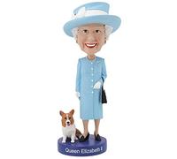 Royal Bobbles Queen Elizabeth II Bobblehead, Premium Polyresin Lifelike Figure, Unique Serial Number, Exquisite Detail