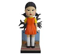 Royal Bobbles Squid Game Young-HEE Doll 10” Bobblescape Bobblehead, Premium Polyresin Lifelike Figure, Unique Serial Number, Exquisite Detail