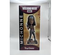 Royal Bobbles The Walking Dead Michonne Bobblehead, Premium Polyresin Lifelike Figure, Unique Serial Number, Exquisite Detail