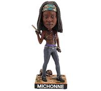 Royal Bobbles The Walking Dead Michonne Bobblehead, Premium Polyresin Lifelike Figure, Unique Serial Number, Exquisite Detail