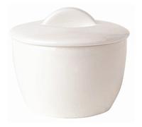 Royal Bone China CG322 Bone Ascot Sugar Bowl With Lid, 7.75 oz./220 mL