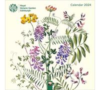 Royal Botanic Garden Edinburgh Wall Calendar 2024 (Art Calendar)