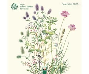 Royal Botanic Garden Edinburgh Wall Calendar 2025 (Art Calendar)